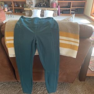 Green Yogalicious  Lux Yoga Pants, Size Small, Worn Once